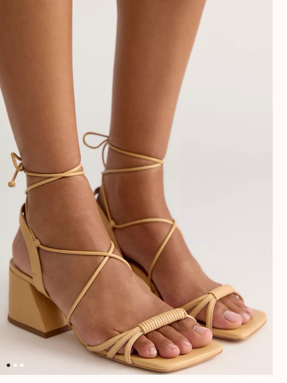 VICENZA NWT LOVE LETTER HEELS EUR 40 Strappy Block Heel Sandals in Light Tan